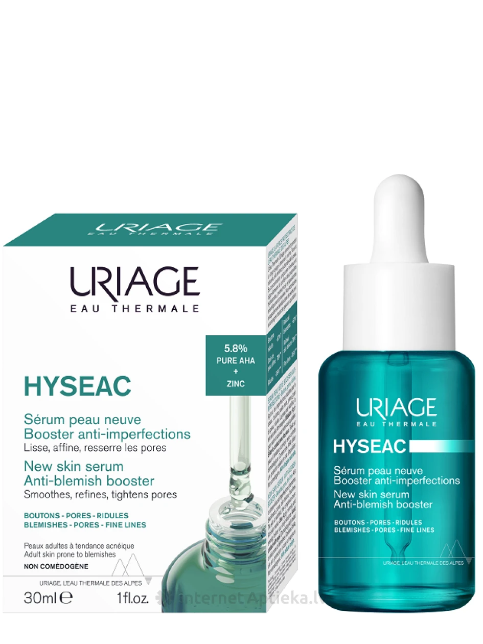 URIAGE Hyseac New Skin serums, 30 ml | internetaptieka.lv