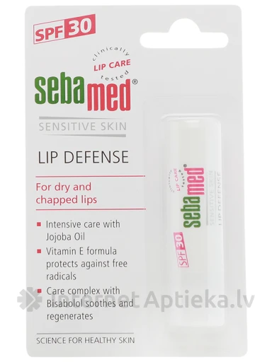 SEBAMED lūpu balzams, SPF30, 4,8 g | internetaptieka.lv