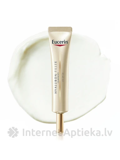 Eucerin Hyaluron-Filler + Elasticity SPF 20 Крем для кожи вокруг глаз, 15 мл | internetaptieka.lv
