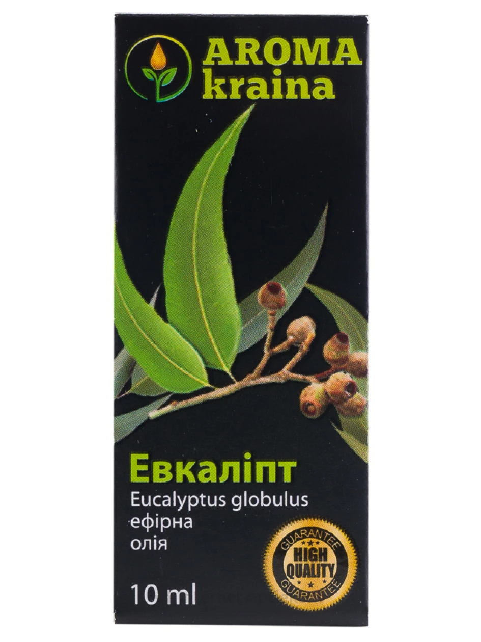 Eikalipta ēteriskā eļļa, 10 ml | internetaptieka.lv