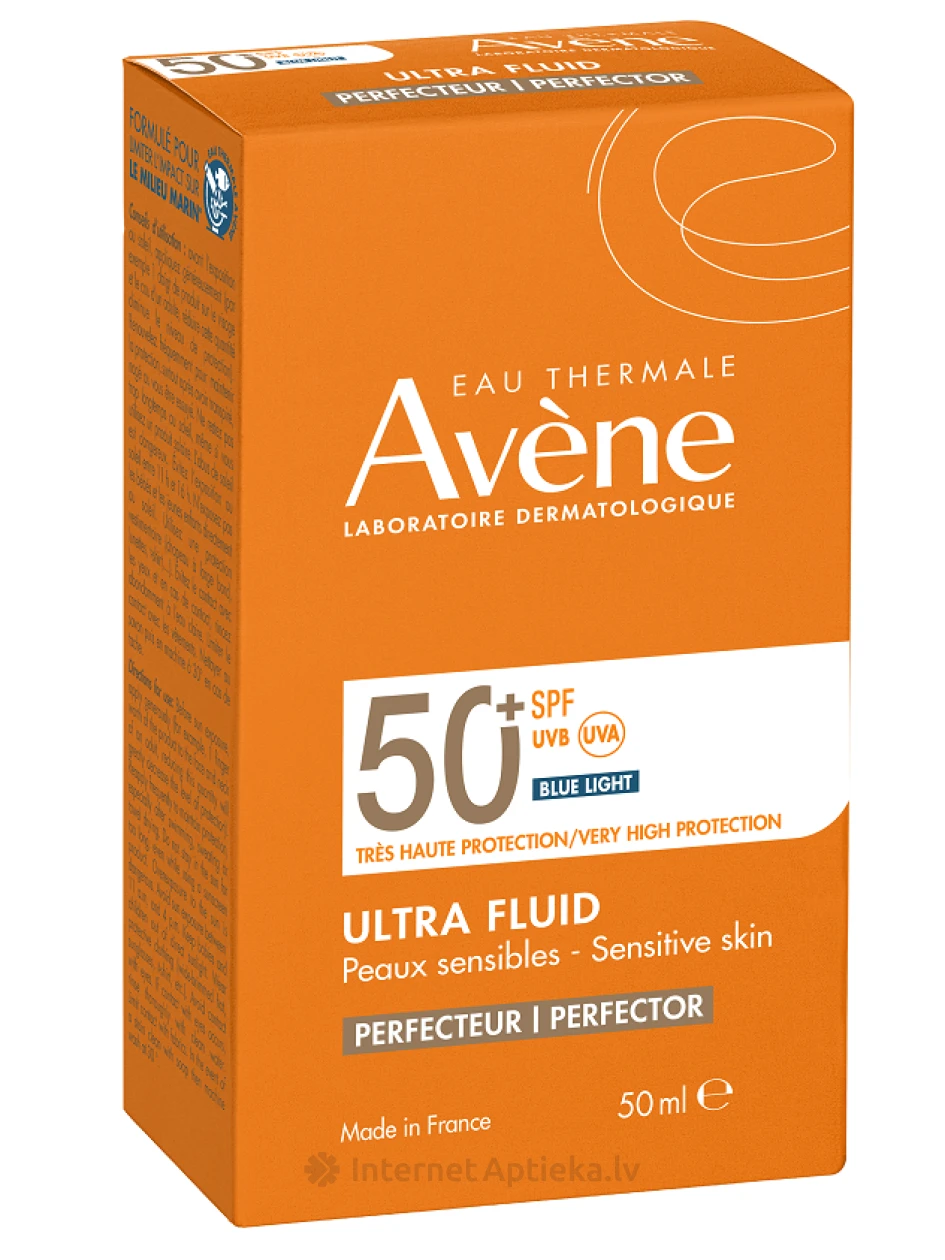 Avene Sun Ultra- emulsioon perfector ar toni SPF50+, 50 мл | internetaptieka.lv