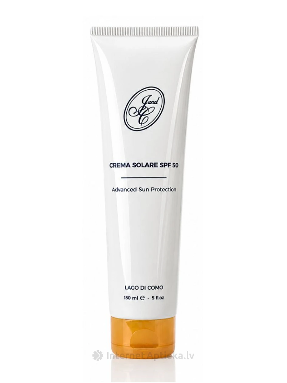J.And.C. Cosmetici - LAKE COMO ADVANCED SILK SUN Солнцезащитный крем SPF 50, 150 мл | internetaptieka.lv