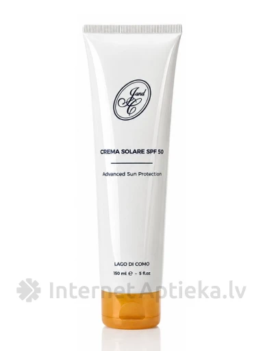 J.And.C. Cosmetici - LAKE COMO ADVANCED SILK SUN Солнцезащитный крем SPF 50, 150 мл | internetaptieka.lv