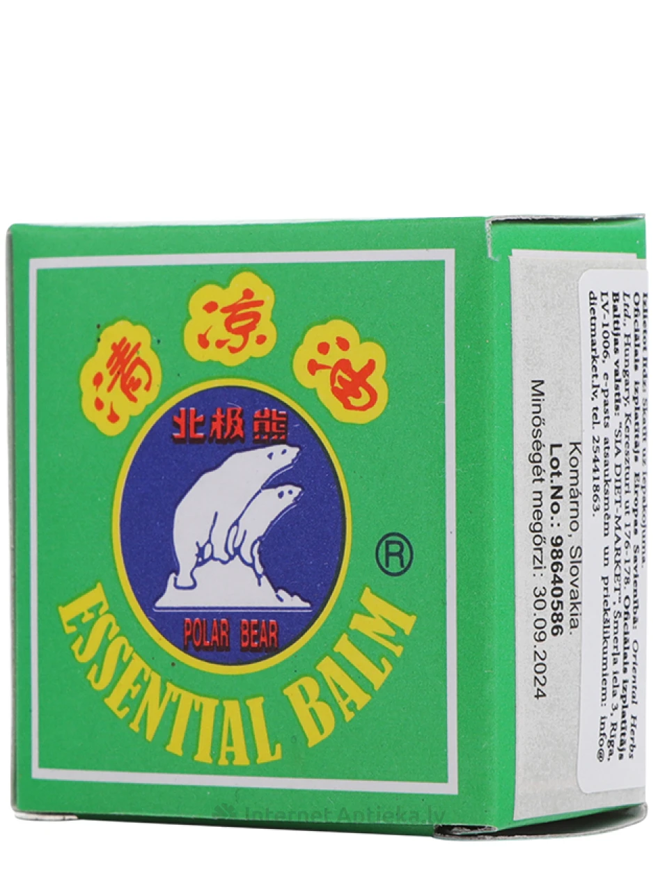Polar bear balm мазь, 5 г | internetaptieka.lv