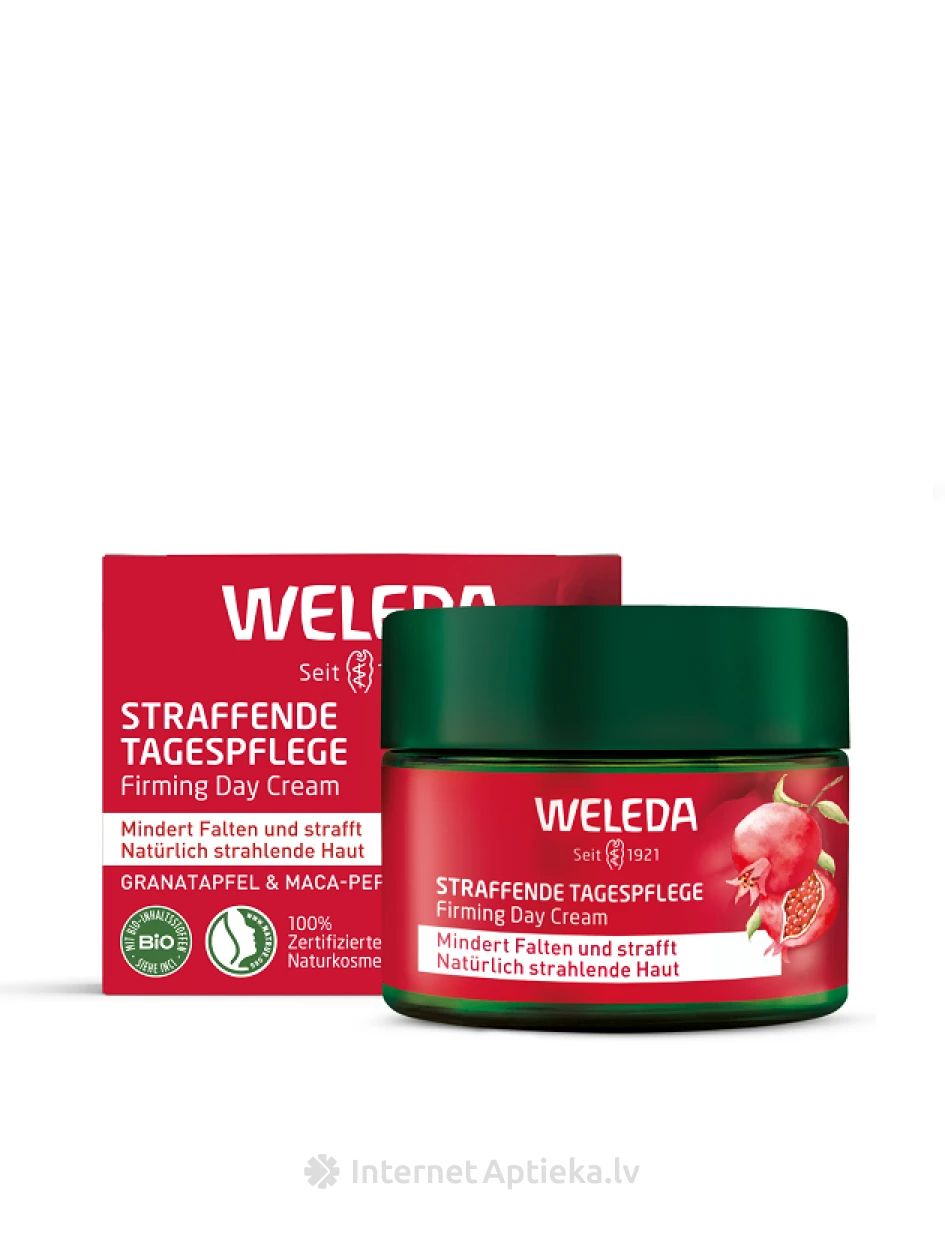 Weleda Granaatõuna+Maca pinguldav päevakreem, 40 ml | internetaptieka.lv