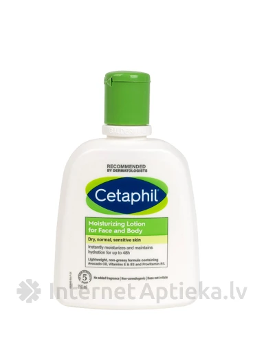 CETAPHIL Mitrinošs Losjons sejai un ķermenim, 250 ml | internetaptieka.lv