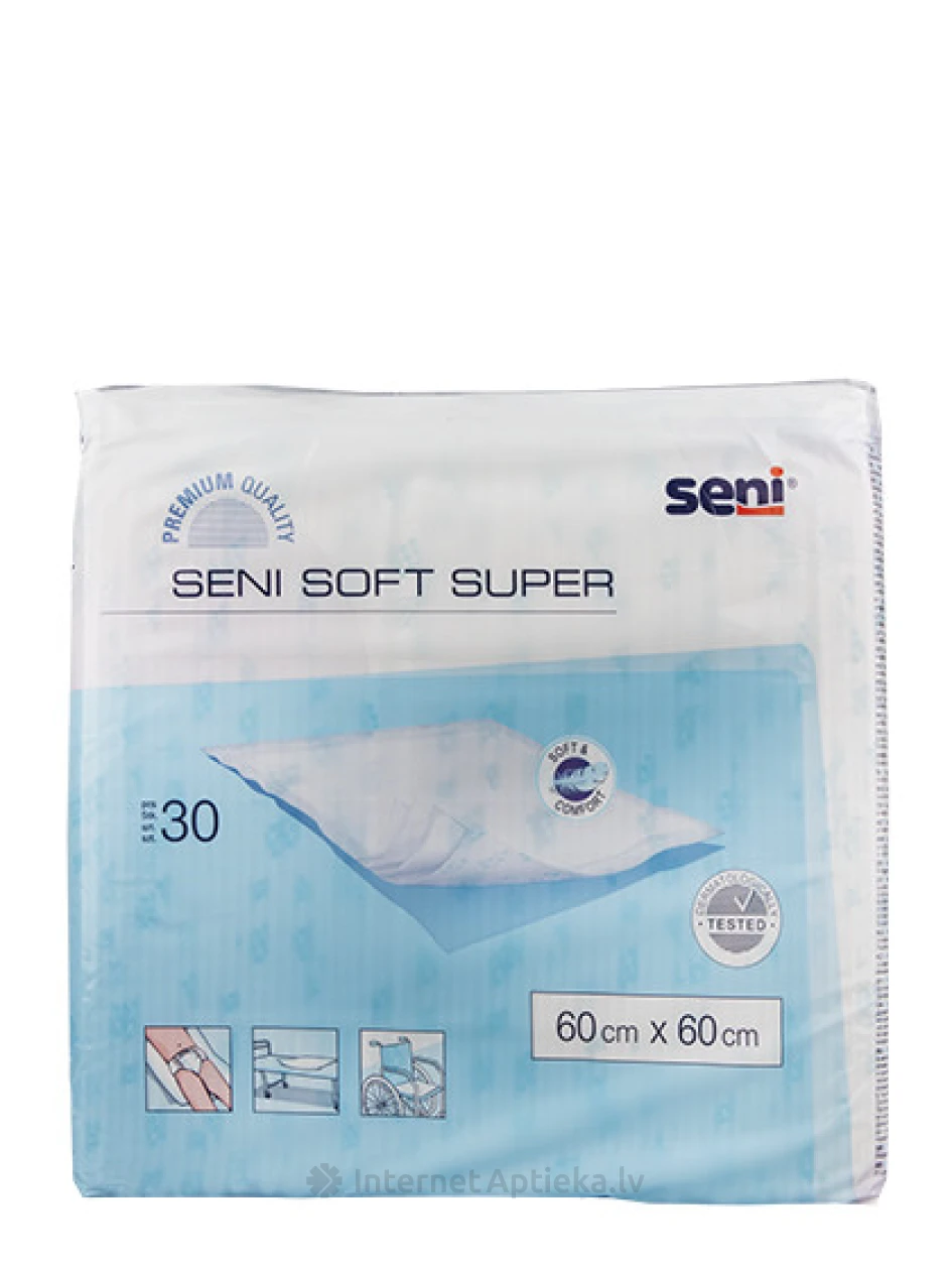 Seni soft super paladziņi 60cm x 60cm, 30 gab. | internetaptieka.lv