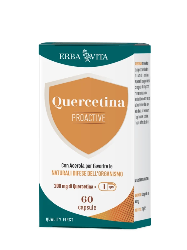 ERBA VITA Quercetina Proactive kapsulas, 60 gab.