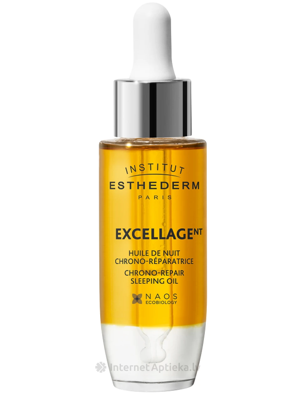 Institut Esthederm EXCELLAGENT Chrono-Repair nakts eļļa, 30 ml | internetaptieka.lv