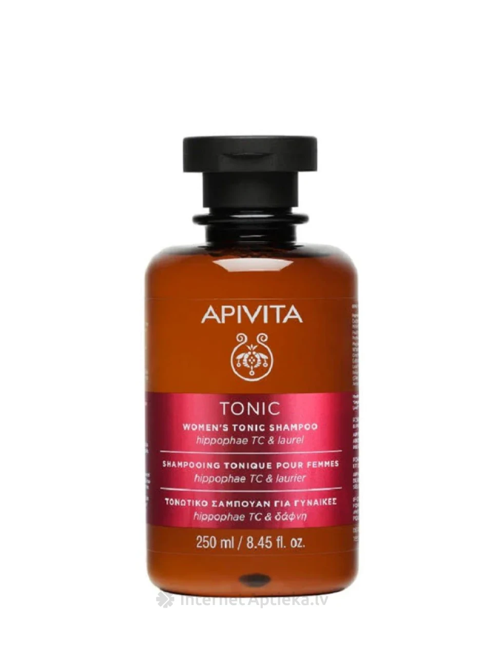 APIVITA WOMEN`S TONIC toniseeriv šampoon hippophae TC ja lauri lehe ekstraktiga, 250 ml | internetaptieka.lv