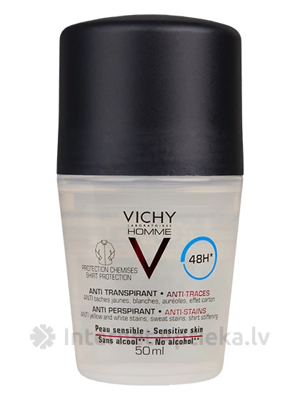 VICHY antiperspirants vīriešiem HOMME 48 h, 50 ml