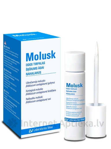 Molusk 10% раствор для кожи, 3 г | internetaptieka.lv