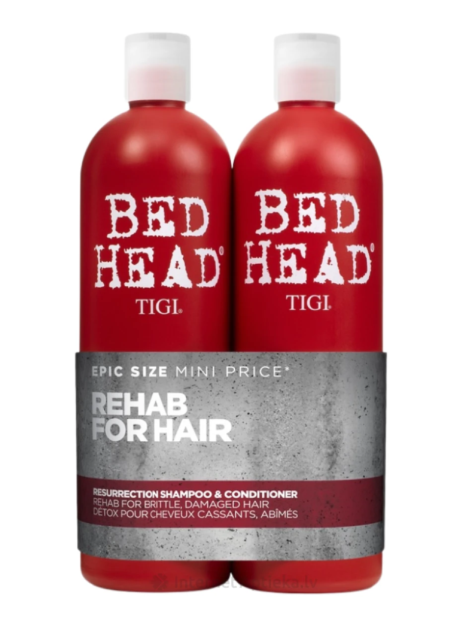Tigi Resurrection Tweens komplekts (plāniem un samocītiem matiem), 750 + 750 ml | internetaptieka.lv