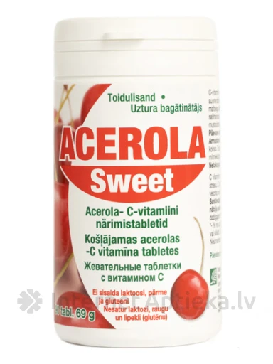 Acerola Sweet, 90 tabletes | internetaptieka.lv
