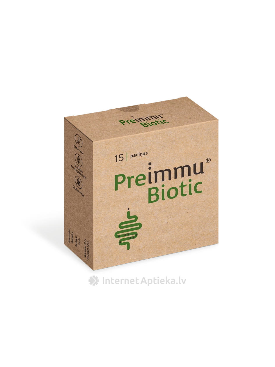 Preimmu® Biotic, 15 paciņas | internetaptieka.lv