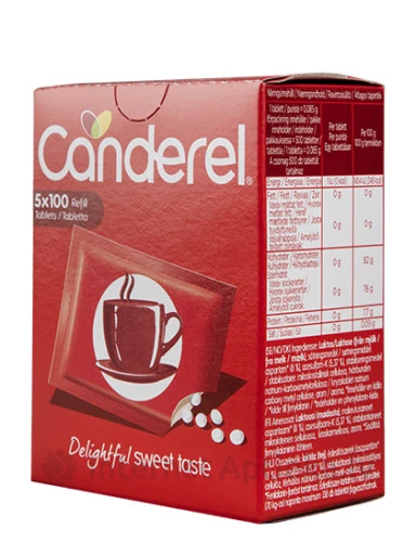 Canderel saldinātājs, 5 x 100 tabletes | internetaptieka.lv