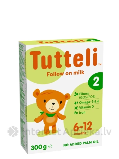 NUTRICIA Tutteli 2, 300 г | internetaptieka.lv