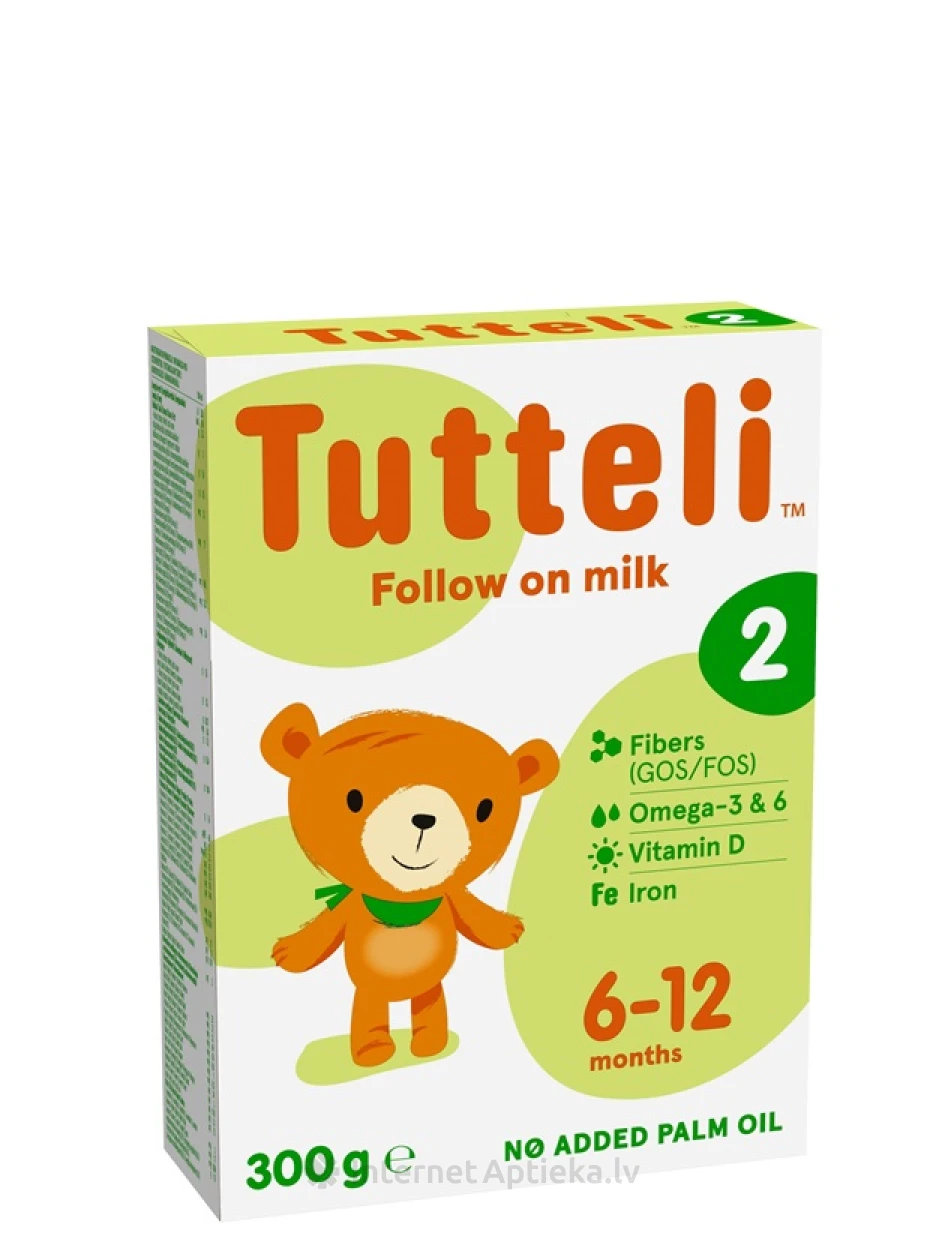 NUTRICIA Tutteli 2, 300 g | internetaptieka.lv