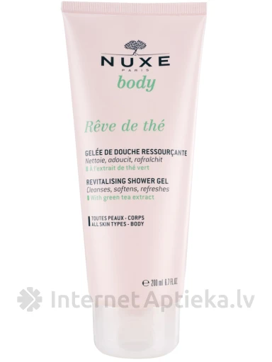 NUXE atjaunojoša dušas želeja 24h, 200 ml | internetaptieka.lv