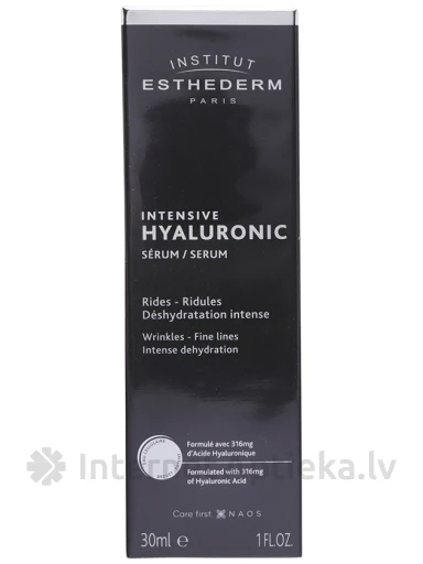 Institut Esthederm INTENSIF Hialuronskābes serums ar koncentrētu sastāvu, 30 ml | internetaptieka.lv