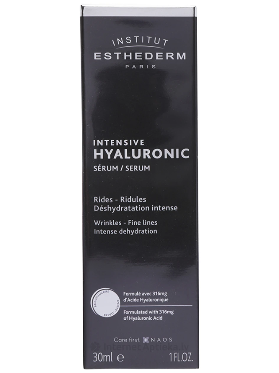 Institut Esthederm INTENSIF Hialuronskābes serums ar koncentrētu sastāvu, 30 ml | internetaptieka.lv