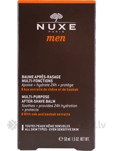 NUXE MEN универсальный бальзам после бриться, 50 мл | internetaptieka.lv