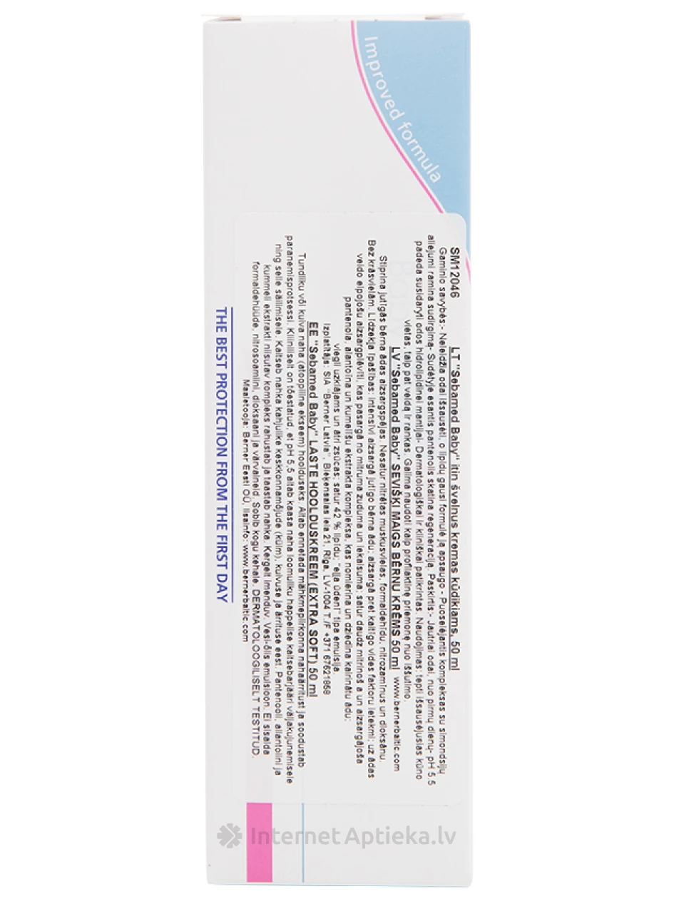 Особо мягкий крем SEBAMED BABY, 50 мл | internetaptieka.lv