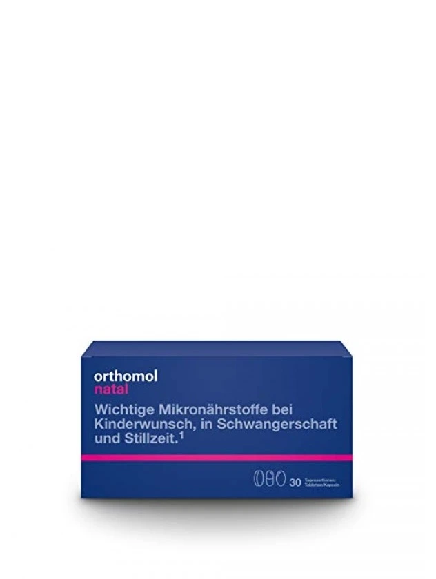 ORTHOMOL Natal pulveris/kapsulas - uztura bagātinātājs, N30
