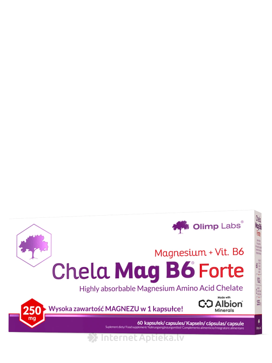 Olimp Labs Chela-Mag B6 Forte, 60 kapsulas | internetaptieka.lv