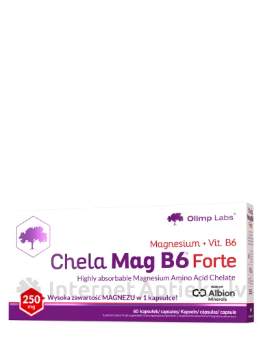Olimp Labs Chela-Mag B6 Forte, 60 kapsulas | internetaptieka.lv