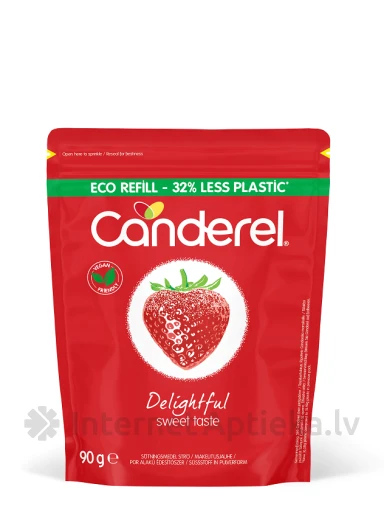 Canderel saldinātājs pulvera veidā, 90 g | internetaptieka.lv
