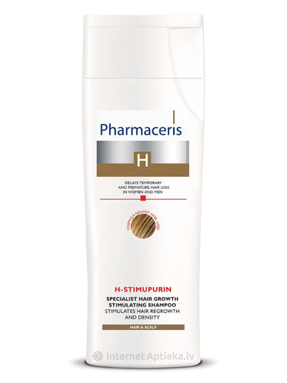 Pharmaceris H-Stimupurin šampoon juuste väljalangemise vastu, 250 ml | internetaptieka.lv