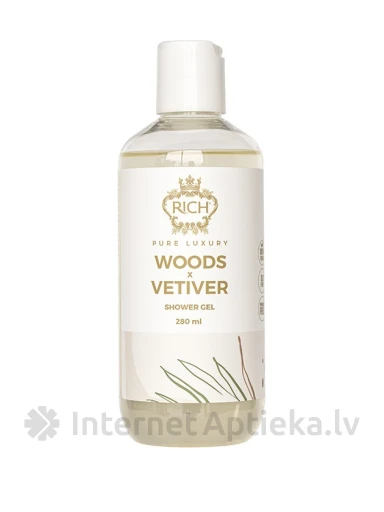RICH Pure Luxury Mitrinoša dušas želeja ar maigu koka aromātu, 280 ml | internetaptieka.lv