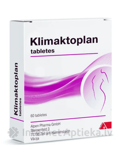 Klimaktoplan, 60 tabletes | internetaptieka.lv