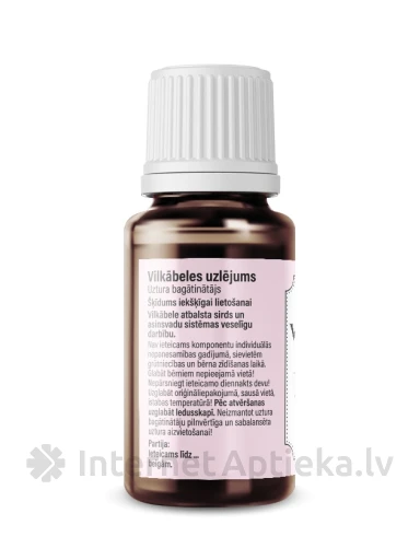 Viirpuu leotis ürtide suukaudne lahus alkoholisisaldus 70%, 25 ml | internetaptieka.lv