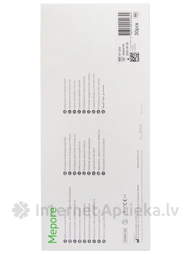 Mepore Стерильный пластырь 9 х 25 см, 30 шт. | internetaptieka.lv