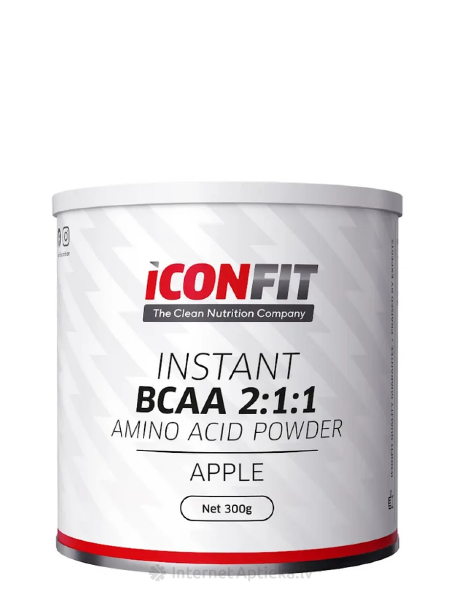 ICONFIT BCAA 2:1:1 Obuolys, 300 g | internetaptieka.lv