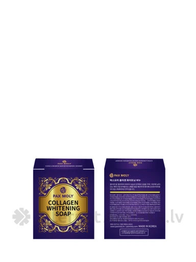 PAX MOLY Kolagēnu saturošas balinošās ziepes, 100 g | internetaptieka.lv