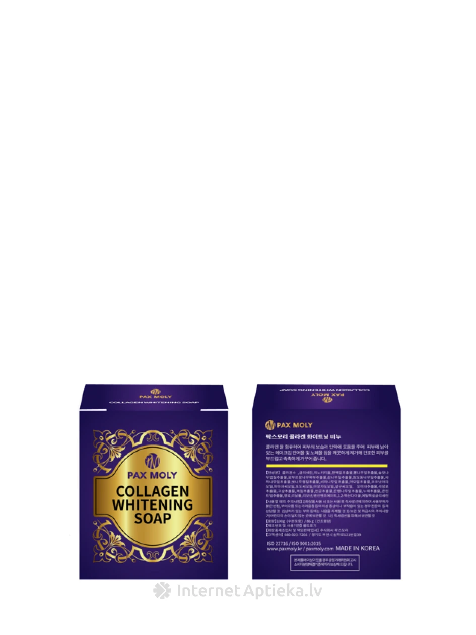 PAX MOLY kollageeniga puhastav seep, 100 g | internetaptieka.lv