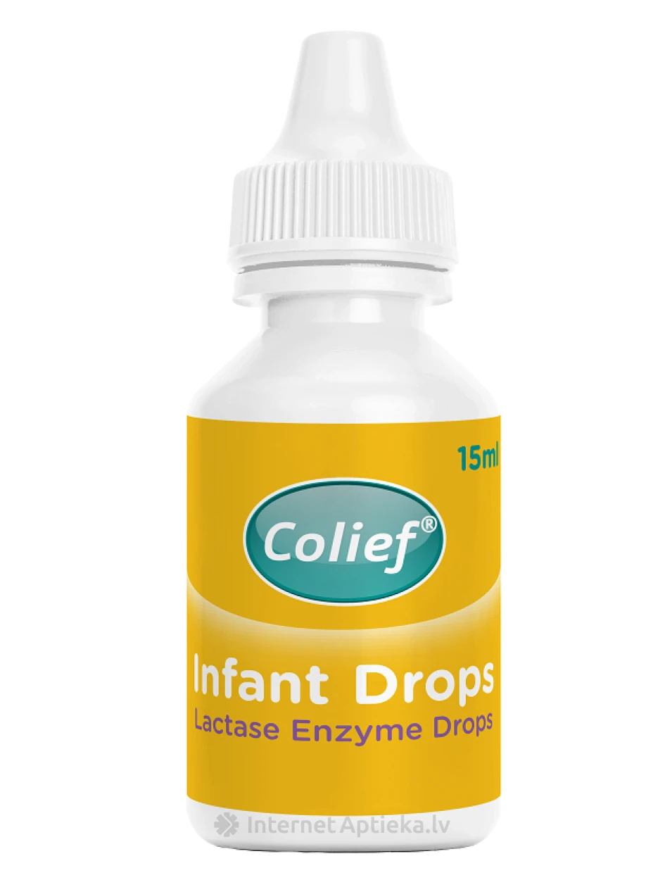 Colief Infant Drops laktaasensüümi tilgad imikutele, 15 ml | internetaptieka.lv