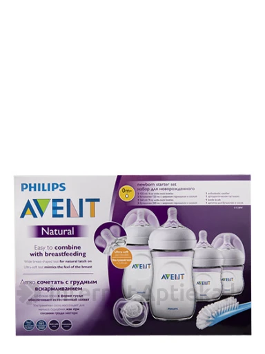 Philips Avent Natural Стартовый набор для новорожденных, 1 шт. | internetaptieka.lv
