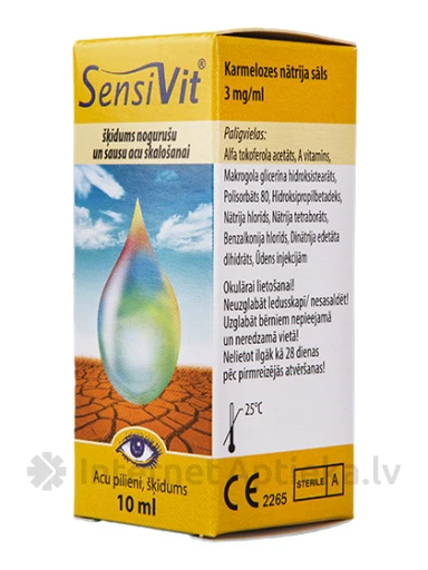 Sensivit acu pilieni, 10 ml | internetaptieka.lv