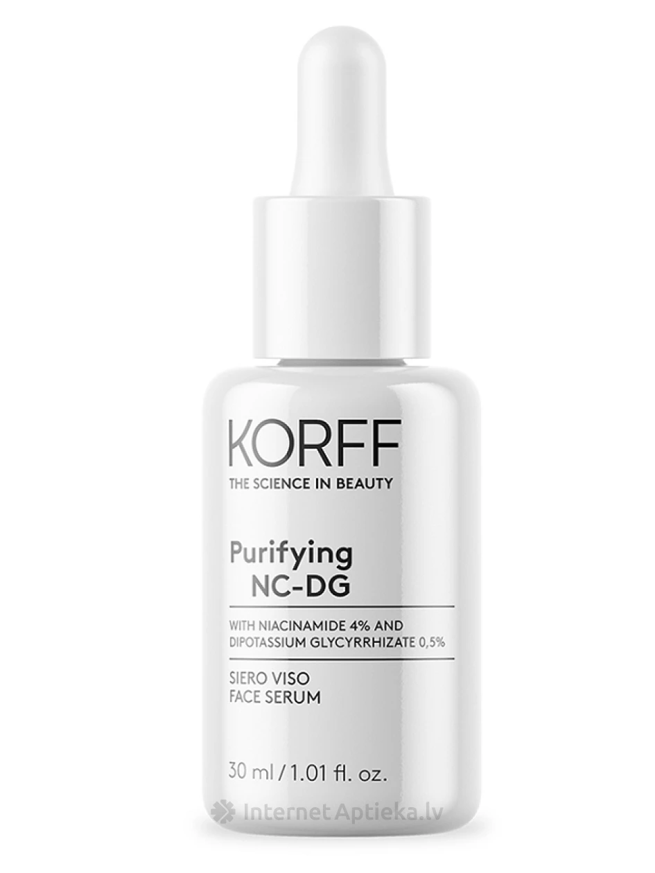 KORFF PURIFYING NC-DG serums sejai, 30 ml | internetaptieka.lv