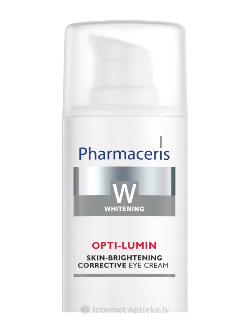 Pharmaceris W OPTI-LUMIN ādu balinošs koriģējošs acu krēms, 15 ml | internetaptieka.lv