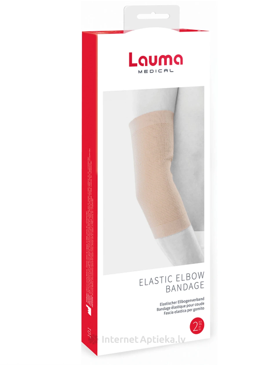 Lauma Medical elastīgs pārsējs elkonim 101 - izmērs 3 (M), 2 gb. | internetaptieka.lv