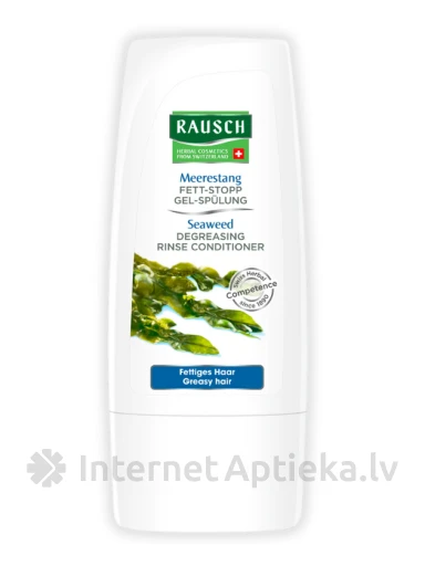 Rausch Seaweed Degreasing kondicionieris taukainai galvas ādai, 200 ml | internetaptieka.lv