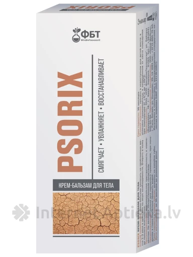 FBT крем-бальзам для тела Psorix, 75 мл | internetaptieka.lv