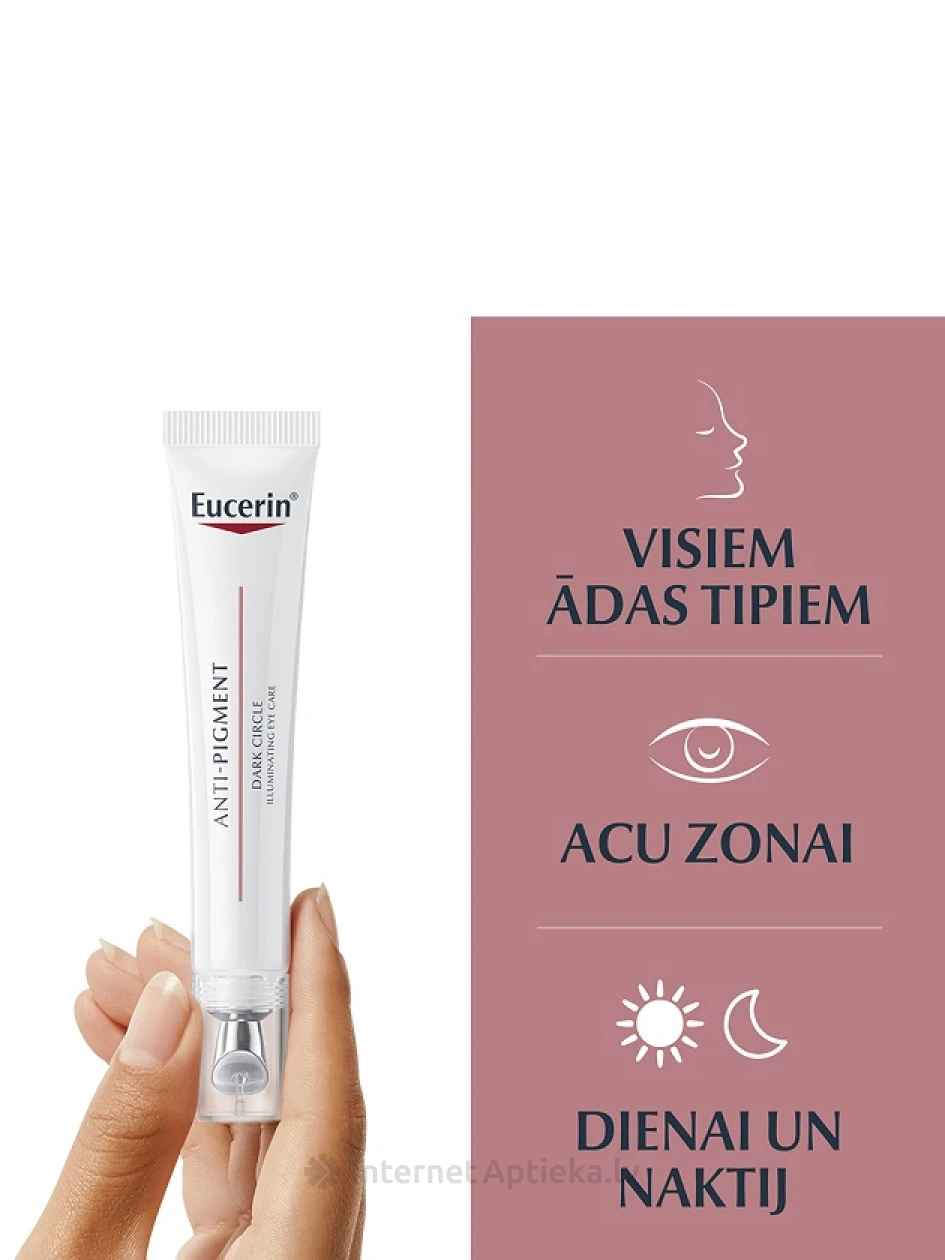 Eucerin Anti-Pigment крем для глаз от темных кругов, 15 мл | internetaptieka.lv