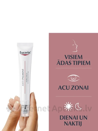 Eucerin Anti-Pigment acu krēms tumšo loku mazināšanai, 15 ml | internetaptieka.lv