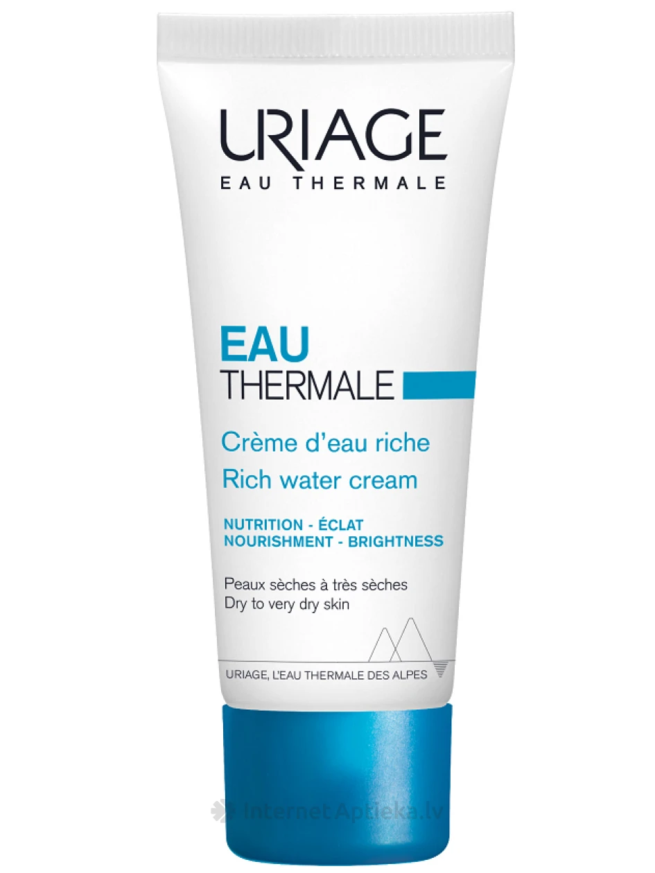 URIAGE EAU THERMALE bagātīgais krēms ļoti sausai ādai, 40 ml | internetaptieka.lv